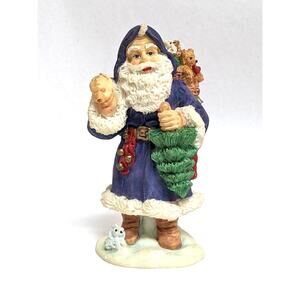 Swiss Father Christmas Bronson Collectibles Vintage Christmas Decor Figurine